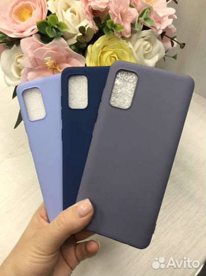 Чехол силиконовый Samsung A41