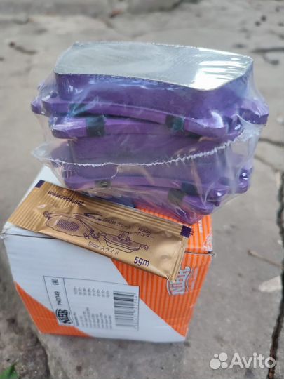 Колодки тормозные дисковые задние