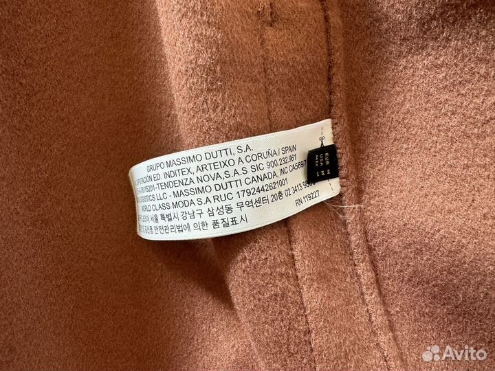 Пальто новое Massimo dutti