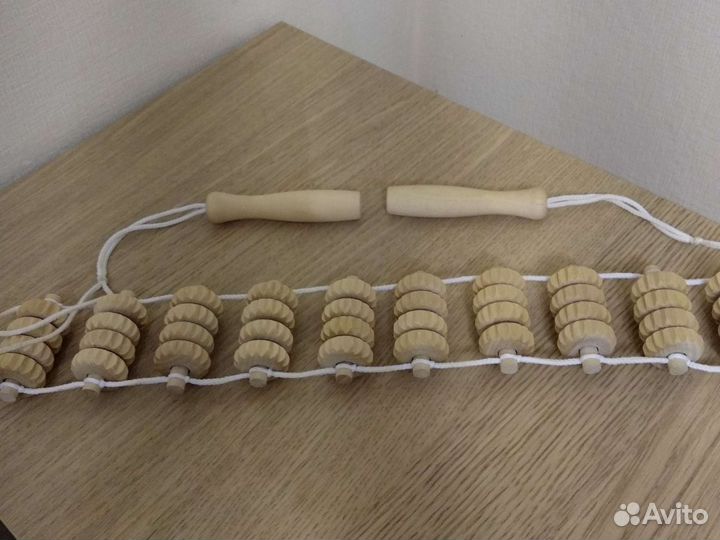 Массажер для спины деревянный