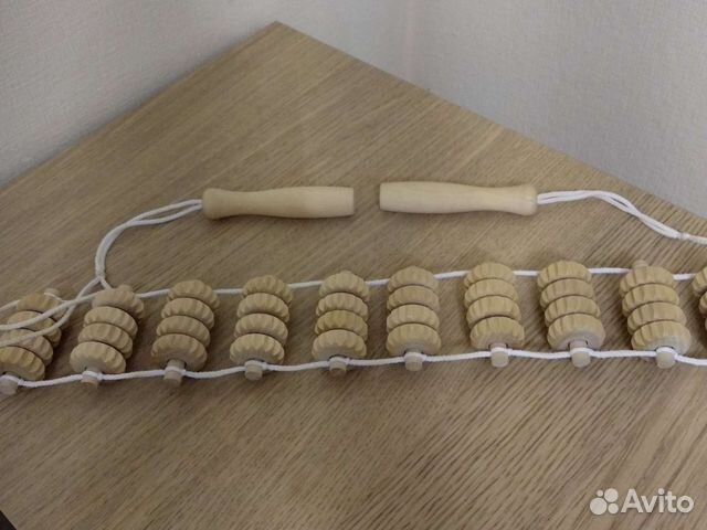 Массажер для спины деревянный