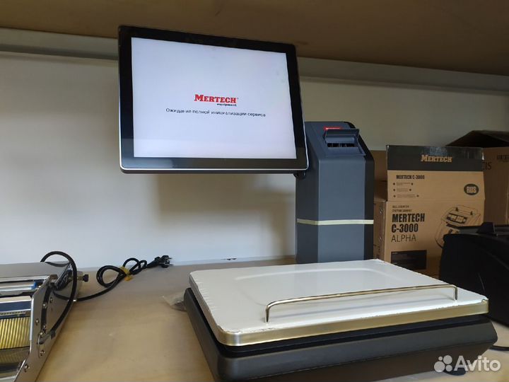 Весы с печатью этикеток M-ER 725 PM