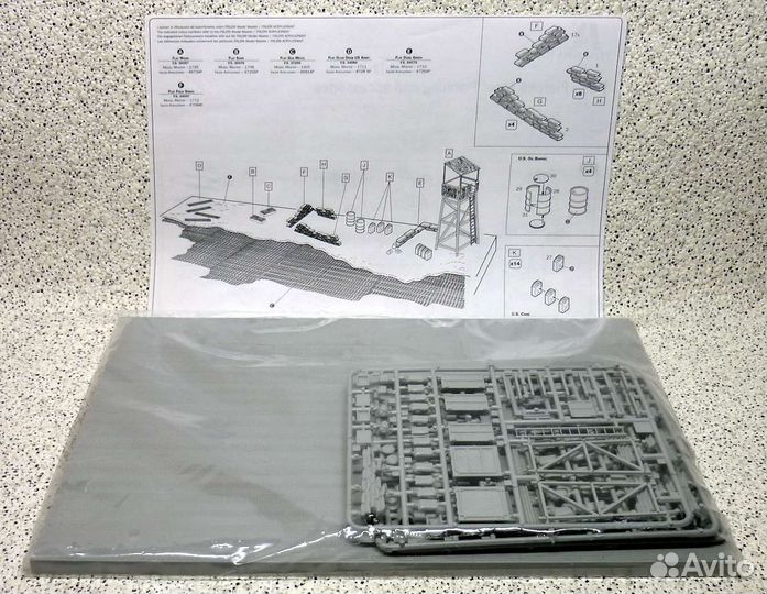 Наборы для диорам с моделями авиации и бтт