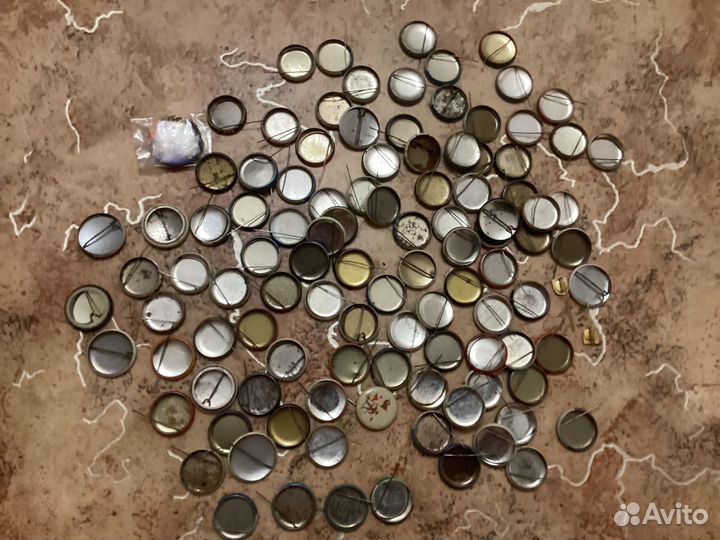 Значки СССР круглые