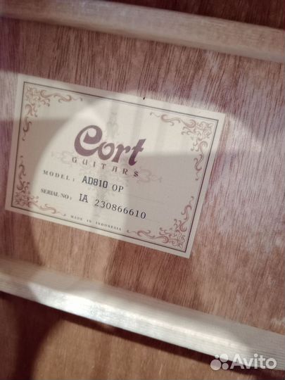 Акустическая Гитара Cort AD810