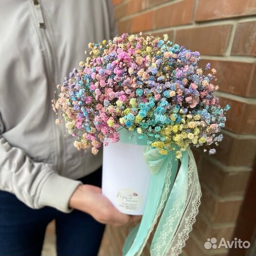 Гипсофила микс в коробке №519