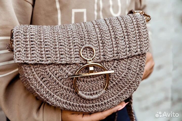 Сумка женская вязаная