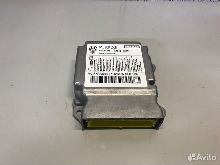 Блок управления AIR BAG Volkswagen Golf 6 хэтчбек