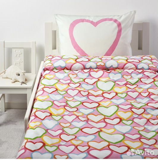 Детское постельное белье IKEA, новое, простыня