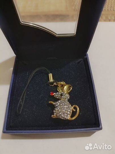 Брелок мышь Swarovski