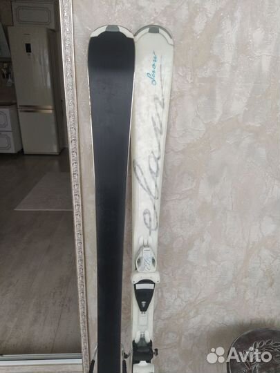 Горные лыжи женские комплект