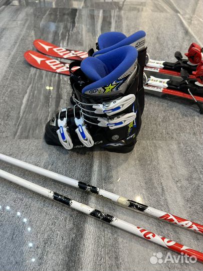 Лыжи Аtomic redster детские 90. комплект