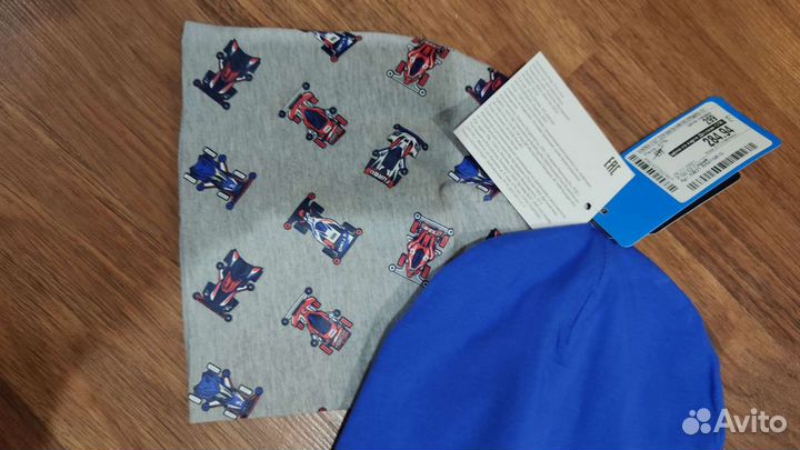 Шапка новая 2 шт для мальчика