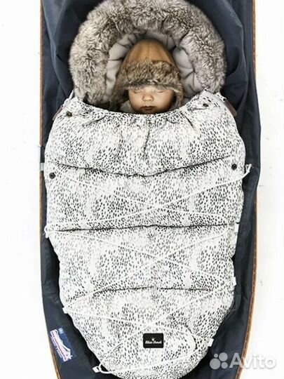 Зимний конверт в коляску elodie details