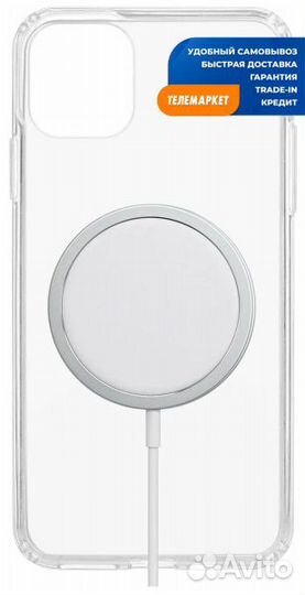 Накладка силикон VLP Crystal Case with MagSafe для