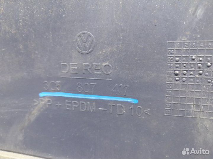 Бампер задний Volkswagen Passat B6 2005-2010