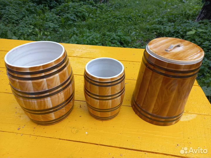 Бочонки керамические СССР