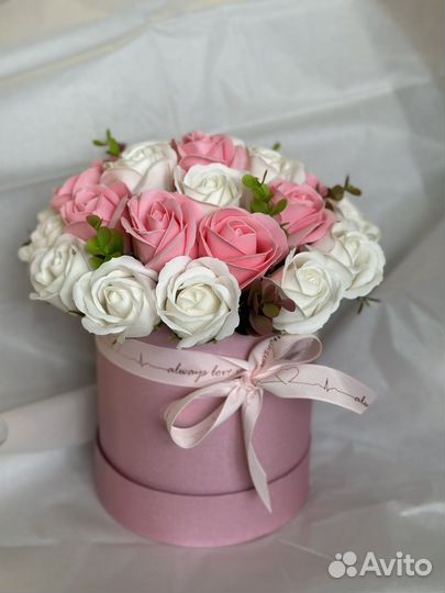 Букет из мыльных роз к 8 марта