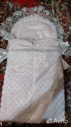 Конверт на выписку для девочки весна