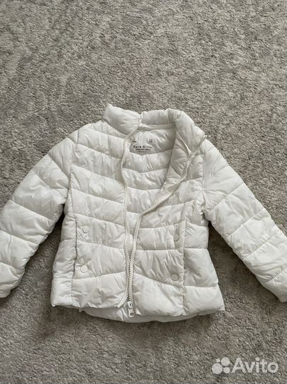Куртка для девочки zara 110