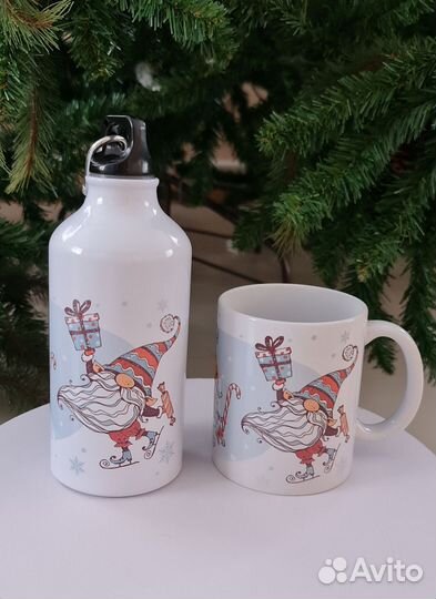 Бутылка для воды алюминиевая 500мл