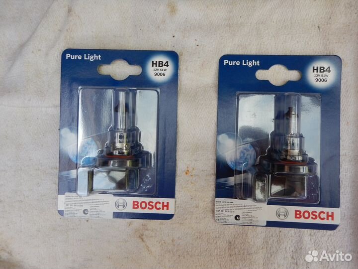 Галогеновые лампы H1, HB4