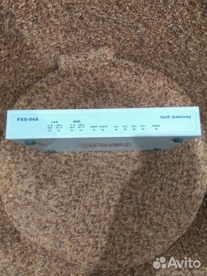 VoIP шлюз Модель FXS 04A