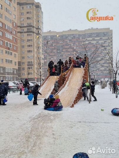 Детский комплекс игровая башня с балконом