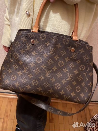 Сумка женская натуральная кожа Louis Vuitton