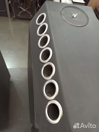 Печь буржуйка длительного горения до 200м3