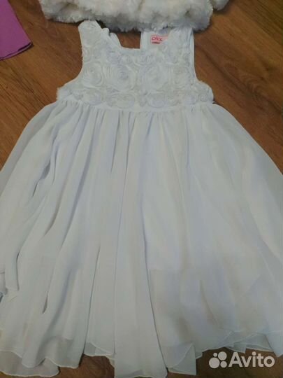 Одежда пакетом для девочки 4-6 лет