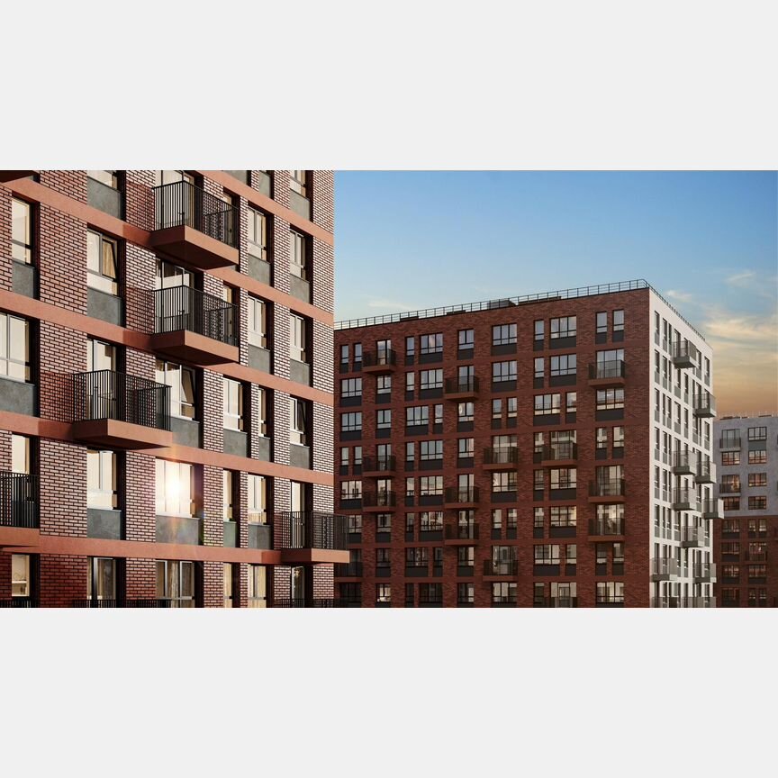 2-к. квартира, 59,2 м², 2/11 эт.
