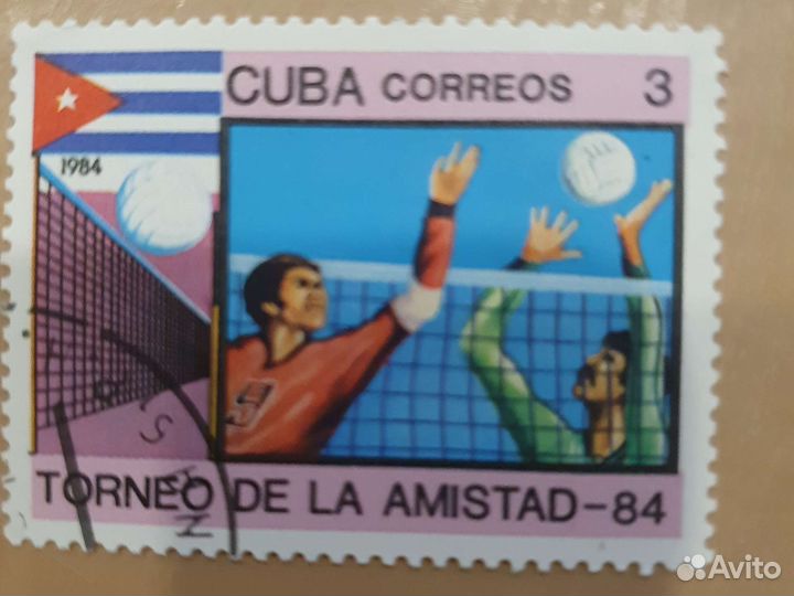 Марки Олимпиада 1984г