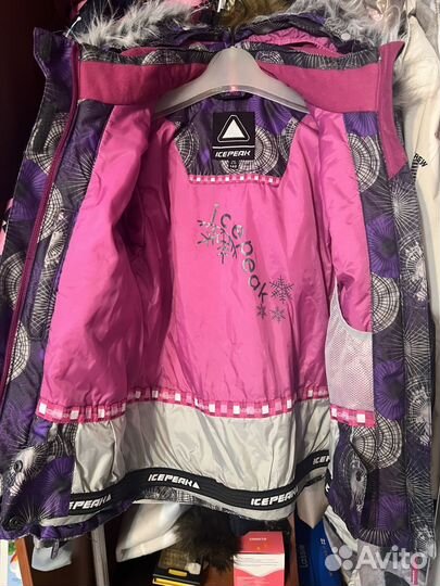 Куртка для девочки icepeak 140 см