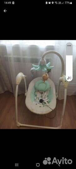 Детские электронные качели