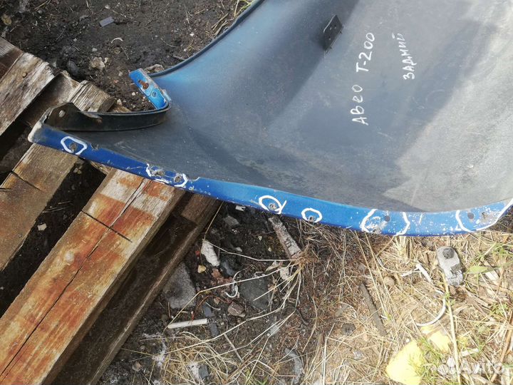 Бампер задний Шевроле Авео Т200