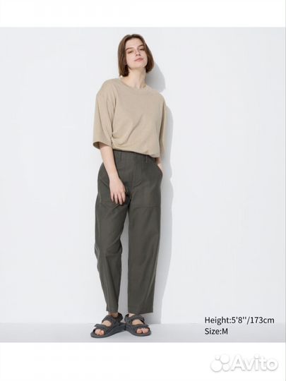 Uniqlo airism cotton oversized футболка оригинал