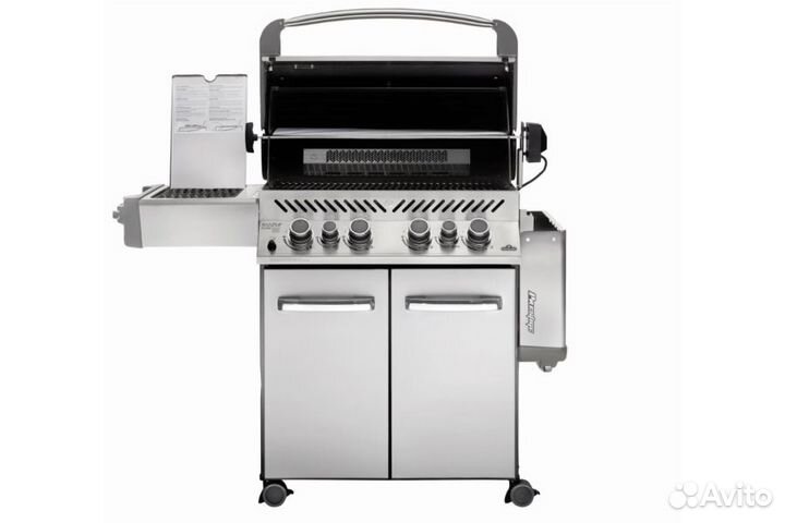 Газовый гриль Napoleon Prestige 500 (стальной)