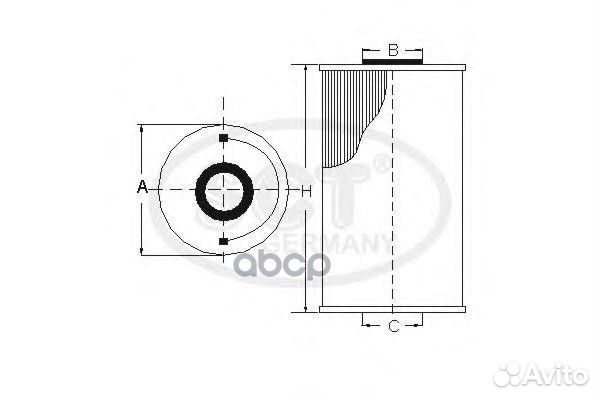Фильтр топливный SCT ST765 SCT