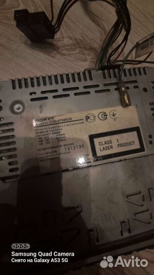 Магнитола в авто sony