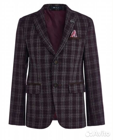 Пиджак школьный для мальчика 134