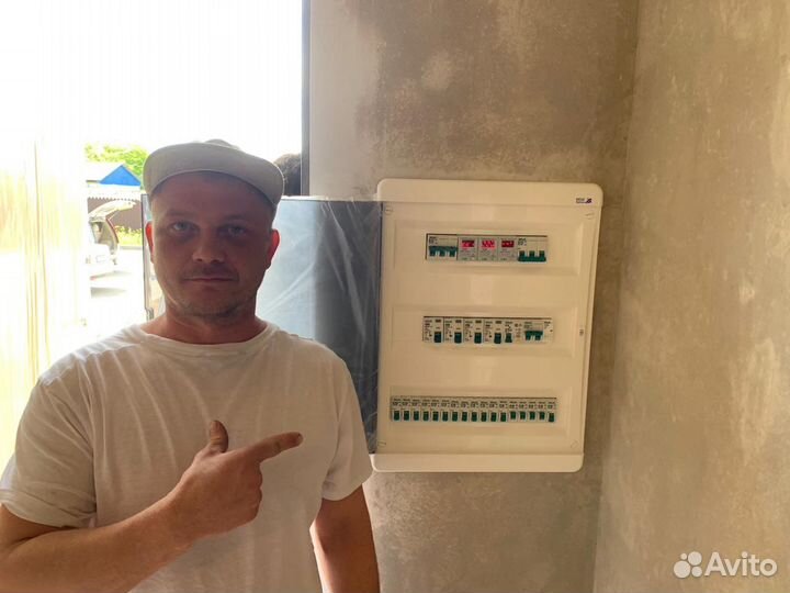 Услуги электрика, электрик, электромонтаж