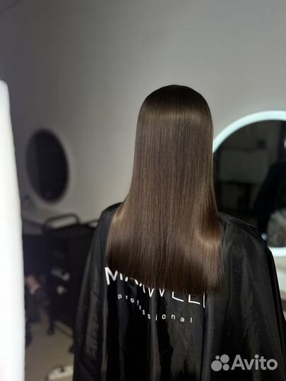 Кератин ботокс волос