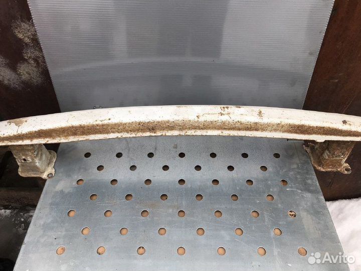 Усилитель бампера задний Skoda Fabia 2