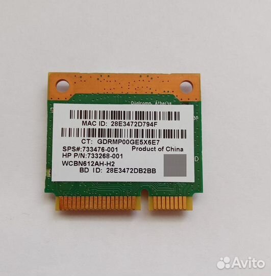 Wi-Fi/Bluetooth для ноутбука HP Pavillion 14-d