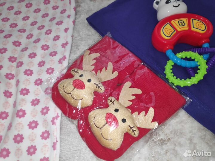 Детские вещи на девочку с 0 до 9 месяцев 13 шт