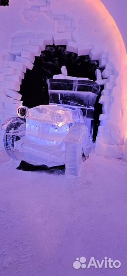 Экскурсия в Хибины, снежная деревня