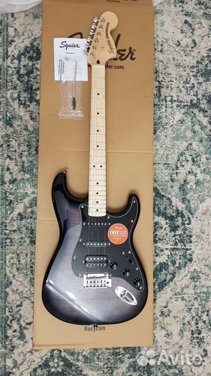 Squier Affinity Series FMT HSS MN Black Burst