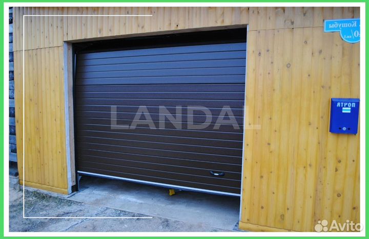 Секционные гаражные ворота