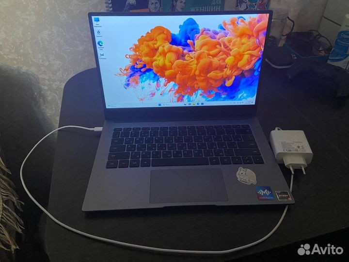 Honor magicbook 14 + сумка